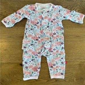 Magentic Me 6-9 month footless one peice girls